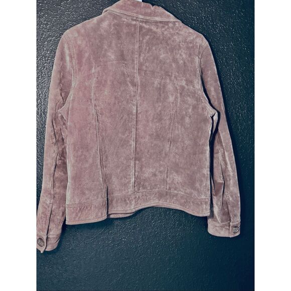 Cherokee vintage brown suede leather jacket M - Picture 2 of 8